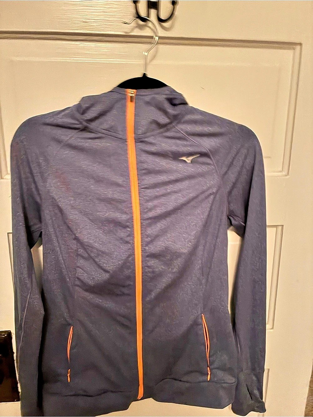 Mizuno Japan Engineered Women's Athletic Zip Hoodie Purple Small